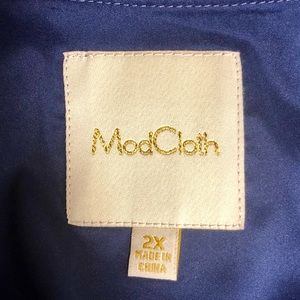Modcloth Dresses - NWOT MODCLOTH Daytime Dapper Wrap Dress in Navy Modcloth Dresses - NWOT MODCLOTH Daytime Dapper Wrap Dress in Navy